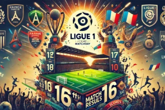 Ligue 1 résultats complets de la 16ème journée