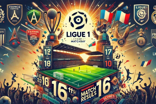 Ligue 1 résultats complets de la 16ème journée