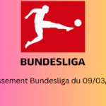 Classement Bundesliga du 09/03/2025